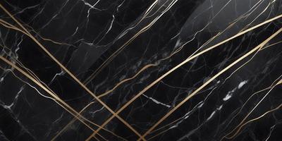 The primary subject of the image is a marble countertop with a gold pattern. The setting is a kitchen, and the visual style is a photo. The countertop has a black and gold color scheme, creating a luxurious and elegant atmosphere.