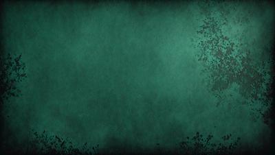 The primary subject of the image is a green background with a blue tint. The setting is a dark, moody environment, possibly a night scene. The visual style is a digital art or illustration, with a focus on the color palette and the overall atmosphere. The colors and mood of the image are predominantly dark and mysterious, creating a sense of depth and intrigue.