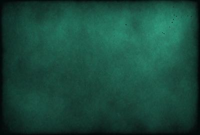 The primary subject of the image is a large, dark green background. The setting is a dark, possibly green, room. The visual style is a close-up of the green background, which appears to be a pattern or texture. The colors and mood of the image are dark and moody, with the green background being the dominant color.