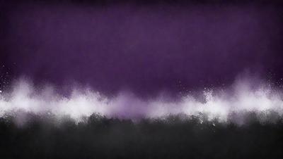 The primary subject of the image is a purple sky with a white cloud. The setting is a dark, purple background, which creates a dramatic contrast with the cloud. The visual style is a digital art or illustration, as the cloud appears to be a digital creation. The colors and mood of the image are dark and moody, with the purple sky and white cloud creating a sense of mystery and depth.