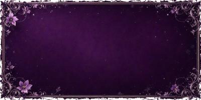 Purple background with stars.