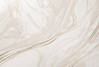 The primary subject of the image is a marble-like surface with a pattern of swirls and waves. The setting is a white background, which contrasts with the marble-like surface. The visual style appears to be a combination of a photo and digital art, creating a unique and intricate design. The colors and mood of the image are predominantly white, giving it a clean and elegant appearance.