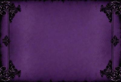 Purple background with a purple frame.