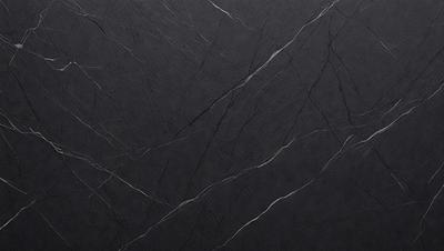 The primary subject of the image is a black marble wall. The setting is a dark room, and the visual style is a close-up of the marble wall. The colors and mood of the image are predominantly dark, with the black marble wall being the main focus.