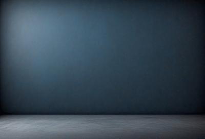 The primary subject of the image is a blue wall. The setting is a room with a blue wall, and the visual style is a photo. The dominant colors are blue, and the overall atmosphere is calm and serene.