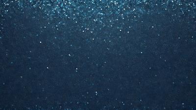 The primary subject of the image is a dark blue background with a few white stars scattered throughout. The setting appears to be a night sky, and the visual style is a combination of a photo and digital art. The colors are predominantly dark blue and white, creating a calm and serene atmosphere.