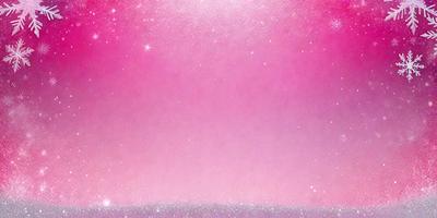 The primary subject of the image is a pink sky with a few stars visible. The setting is a nighttime sky, and the visual style appears to be a digital art or illustration. The colors and mood of the image are predominantly pink, creating a warm and serene atmosphere.