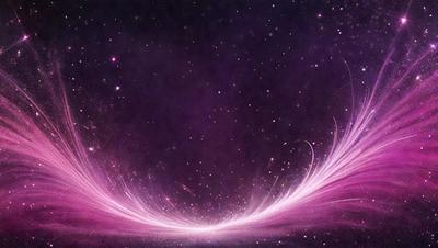 The primary subject of the image is a purple background with a starry sky. The setting is a space-themed environment, with a purple hue that creates a unique and visually striking atmosphere. The visual style is a combination of digital art and illustration, giving the image a modern and artistic appearance. The colors and mood convey a sense of wonder and exploration, as the viewer is drawn into the vastness of space.