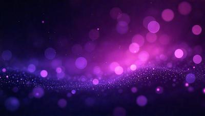 The primary subject of the image is a purple background with a multitude of pink and purple dots. The setting appears to be a dark, possibly nighttime, environment. The visual style of the image is a digital art or illustration, as it features a pattern of dots that create a unique and artistic appearance. The colors and mood of the image are predominantly purple and pink, giving it a warm and inviting atmosphere.