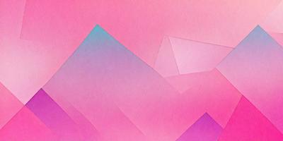 The primary subject of the image is a pink mountain, which is the main focus of the scene. The setting is a pink background, which adds to the overall atmosphere of the image. The visual style is a combination of a photo and digital art, creating a unique and eye-catching representation of the mountain. The colors and mood of the image are predominantly pink, giving it a warm and inviting feel.