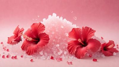The primary subject of the image is a pink flower, which is the main object, scene, or focus of the image. The setting is a pink background, which adds to the overall atmosphere. The visual style is a photo, capturing the beauty of the flower in its natural environment. The colors and mood of the image are predominantly pink, creating a warm and inviting atmosphere.