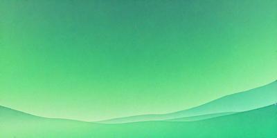 The primary subject of the image is a large, green mountain. The setting is a vast, open landscape with a sky background. The visual style is a combination of a photo and digital art, creating a unique and captivating scene. The dominant colors are green and blue, giving the image a serene and calming atmosphere.