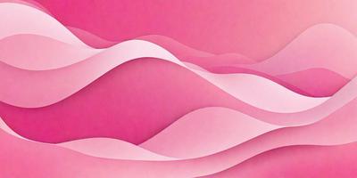 The primary subject of the image is a pink mountainous landscape. The setting is a pink background, which adds to the overall atmosphere. The visual style is a combination of a photo and digital art, creating a unique and eye-catching image. The dominant colors are pink, which gives the scene a warm and inviting feel.