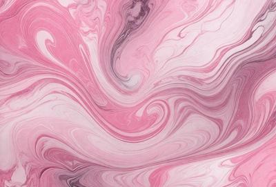 The primary subject of the image is a swirling, pink and white pattern. The setting is a pink and white background, which adds to the overall visual style. The image appears to be a digital art or illustration, showcasing the artist's creativity and skill in designing intricate patterns. The dominant colors in the image are pink and white, creating a warm and inviting atmosphere.