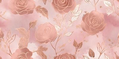 The primary subject of the image is a bouquet of pink roses. The setting is a pink background, which adds a warm and inviting atmosphere to the scene. The visual style is a combination of digital art and illustration, creating a vibrant and detailed representation of the roses. The colors and mood of the image are predominantly pink, which evokes feelings of love, warmth, and tenderness.