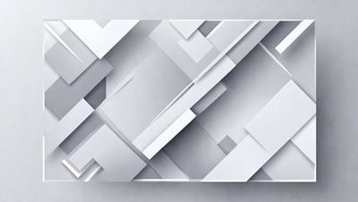 The primary subject of the image is a white geometric pattern, which is the main focus of the image. The setting is a gray background, which provides a contrasting and neutral environment for the pattern. The visual style of the image is a combination of digital art and illustration, as it features a complex and intricate design. The colors and mood of the image are predominantly white and gray, creating a clean and minimalist atmosphere.