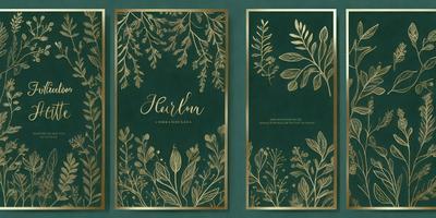 The primary subject of the image is a book cover featuring a green background with gold accents. The setting is a bookshelf, and the visual style is a combination of digital art and illustration. The colors and mood of the image are predominantly green and gold, creating a warm and inviting atmosphere.