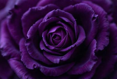 Purple rose with a purple background.