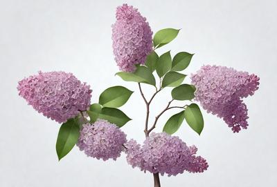 The primary subject of the image is a bouquet of purple flowers. The flowers are arranged in a vase, and they are placed on a white background. The visual style of the image is a photo, capturing the beauty of the flowers in their natural setting. The colors and mood of the image are predominantly purple, creating a serene and calming atmosphere.