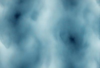The primary subject of the image is a blue sky with clouds. The setting is a cloudy sky, and the visual style is a photo. The dominant colors are blue and white, creating a calm and serene atmosphere.
