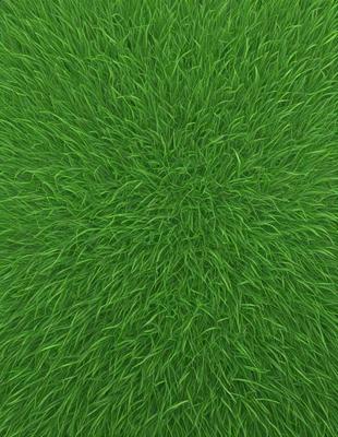 The primary subject of the image is a close-up of a lush green field. The setting is a grassy area, and the visual style is a photo. The dominant colors are green, and the overall atmosphere is vibrant and natural.