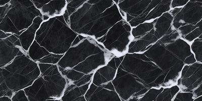 The primary subject of the image is a black and white marble pattern. The setting is a black and white marble wall, which serves as the background. The visual style is a close-up of the marble pattern, showcasing the intricate details of the design. The colors and mood of the image are predominantly black and white, giving it a classic and elegant appearance.