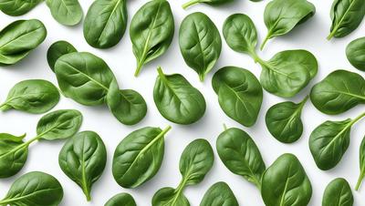 The image features a large number of green leaves arranged in a pattern on a white background. The leaves are of various sizes and shapes, creating a visually appealing and lively scene. The primary subject of the image is the green leaves, which are the main focus and the primary subject of the image. The setting is a white background, which provides a clean and uncluttered environment for the leaves to be displayed. The visual style of the image is a combination of photo and digital art, as it captures the natural beauty of the