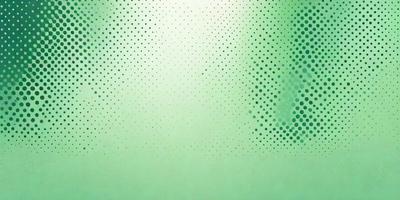 The primary subject of the image is a green background with a pattern of white dots. The setting appears to be a room with a green wall. The visual style of the image is a combination of a photo and a digital art, as it features a green background with white dots, which gives it a unique and artistic appearance. The colors and mood of the image are predominantly green, creating a calm and soothing atmosphere.