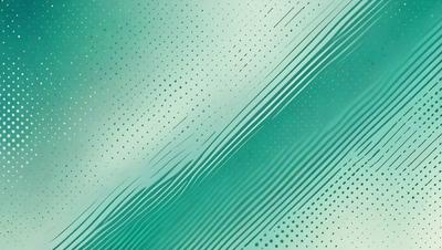 The primary subject of the image is a green and white patterned background. The setting is a colorful, patterned surface, which creates a vibrant and lively atmosphere. The visual style of the image is a combination of digital art and illustration, with a focus on the intricate patterns and colors. The dominant colors in the image are green and white, which create a sense of freshness and cleanliness.