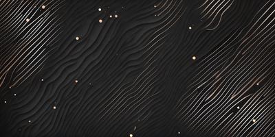 The primary subject of the image is a black and white pattern, which appears to be a textured surface. The setting is a black background, and the visual style is a combination of a photo and digital art. The dominant colors are black and white, and the overall atmosphere is a mix of modern and artistic.