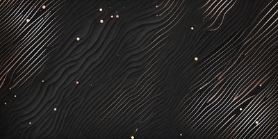 The primary subject of the image is a black and white pattern, which appears to be a textured surface. The setting is a black background, and the visual style is a combination of a photo and digital art. The dominant colors are black and white, and the overall atmosphere is a mix of modern and artistic.