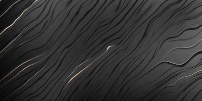 The primary subject of the image is a close-up of a black and white striped pattern. The setting is a dark background, which contrasts with the light and dark stripes of the pattern. The visual style appears to be a combination of a photo and a drawing, creating a unique and intriguing image. The colors and mood of the image are predominantly dark, with the black and white stripes adding a sense of depth and contrast to the overall atmosphere.