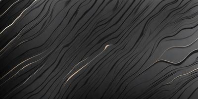 The primary subject of the image is a close-up of a black and white striped pattern. The setting is a dark background, which contrasts with the light and dark stripes of the pattern. The visual style appears to be a combination of a photo and a drawing, creating a unique and intriguing image. The colors and mood of the image are predominantly dark, with the black and white stripes adding a sense of depth and contrast to the overall atmosphere.