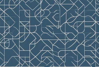 The primary subject of the image is a blue and white patterned wallpaper. The setting is a room with a blue background. The visual style is a patterned wallpaper, which gives the room a unique and artistic appearance. The dominant colors are blue and white, creating a calm and soothing atmosphere in the room.