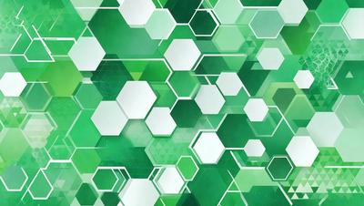 The primary subject of the image is a green and white patterned background. The setting is a green and white geometric pattern, which creates a visually appealing and harmonious environment. The visual style of the image is a combination of digital art and illustration, showcasing the intricate details of the pattern. The colors and mood of the image are predominantly green and white, giving it a fresh and clean appearance.