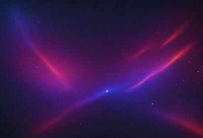 The primary subject of the image is a purple nebula, which is a cloud of gas and dust in space. The setting is a dark, star-filled sky, with the purple nebula as the main focus. The visual style is a combination of a photo and digital art, creating a unique and captivating image. The colors and mood of the image are predominantly purple, giving it a serene and celestial atmosphere.
