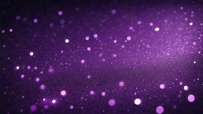 The primary subject of the image is a purple background with a pattern of sparkling stars. The setting is a dark background, and the visual style appears to be a digital art or illustration. The dominant colors are purple and white, creating a calm and serene atmosphere.
