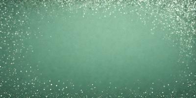 The primary subject of the image is a large, bright green background with a pattern of white dots. The setting appears to be a dark room, as the green background stands out against the darkness. The visual style of the image is a combination of a photo and digital art, creating a unique and eye-catching effect. The colors and mood of the image are predominantly green and white, with a sense of brightness and freshness.