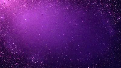 The primary subject of the image is a purple background with a few stars visible. The setting is a night sky, and the visual style appears to be a photo. The colors and mood of the image are predominantly purple, creating a serene and peaceful atmosphere.