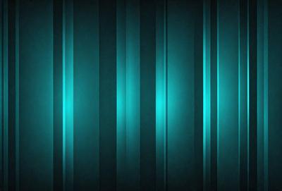 The primary subject of the image is a blue and green striped pattern. The setting is a dark blue background, and the visual style appears to be a digital art or illustration. The dominant colors are blue and green, creating a calm and soothing atmosphere.