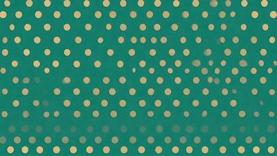 The primary subject of the image is a pattern of gold dots on a blue background. The setting is a wall, and the visual style is a combination of a photo and digital art. The dominant colors are blue and gold, creating a calm and soothing atmosphere.
