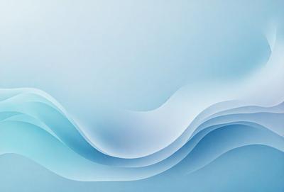 The primary subject of the image is a large, curved wave. The wave is depicted in a blue and white color scheme, giving it a dynamic and vibrant appearance. The setting is a white background, which provides a clean and minimalist look to the image. The visual style is a combination of digital art and illustration, creating a striking and eye-catching representation of the wave. The colors and mood of the image are energetic and lively, capturing the essence of the ocean and its powerful forces