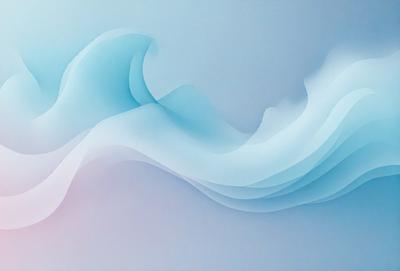 The primary subject of the image is a large, blue wave. The wave is the main focus of the image, and it is displayed in a visually striking manner. The setting is a blue background, which complements the vibrant blue of the wave. The visual style of the image is a combination of digital art and illustration, creating a dynamic and engaging scene. The dominant colors in the image are blue and white, which evoke a sense of calmness and tranquility.