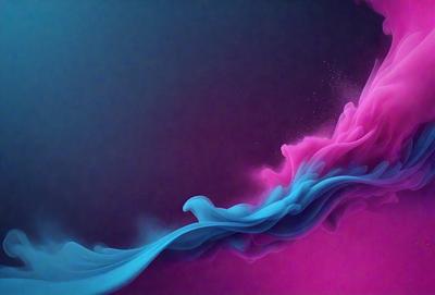 The primary subject of the image is a blue and pink swirl, which appears to be a digital art or illustration. The setting is a dark background, which contrasts with the swirl. The visual style suggests that the swirl is the main focus of the image, and it creates a vibrant and dynamic atmosphere. The colors and mood of the image are predominantly blue and pink, which can evoke feelings of energy, creativity, and playfulness.