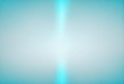 The primary subject of the image is a blue wall with a green stripe. The setting is a room with a blue background. The visual style is a digital art or illustration, creating a unique and eye-catching design. The dominant colors are blue and green, giving the image a calm and soothing atmosphere.