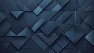 The primary subject of the image is a blue wall with a pattern of squares. The setting is a room with a blue wall, and the visual style is a patterned wall. The dominant colors are blue and black, creating a calm and soothing atmosphere.
