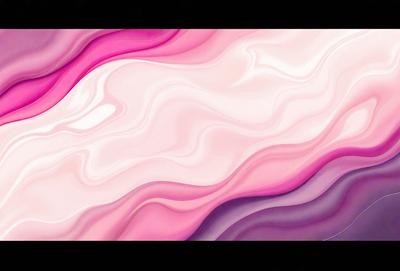 The primary subject of the image is a pink and white swirl pattern. The setting is a white background, and the visual style appears to be a digital art or illustration. The dominant colors are pink and white, creating a soft and elegant atmosphere.