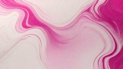 The primary subject of the image is a pink and white painting or drawing. The setting is a white background, which provides a clean and minimalist appearance. The visual style is a combination of digital art and illustration, creating a unique and artistic representation. The dominant colors in the image are pink and white, giving it a warm and inviting atmosphere.
