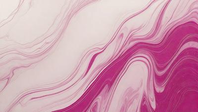 The primary subject of the image is a pink and white swirl pattern, which appears to be a painting or a digital artwork. The setting is a white wall, and the visual style is a combination of painting and digital art. The dominant colors in the image are pink and white, creating a warm and inviting atmosphere.
