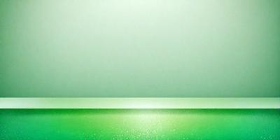 The primary subject of the image is a green wall. The setting is a room with a green wall, and the visual style is a photo. The dominant colors are green, and the overall atmosphere is calm and serene.